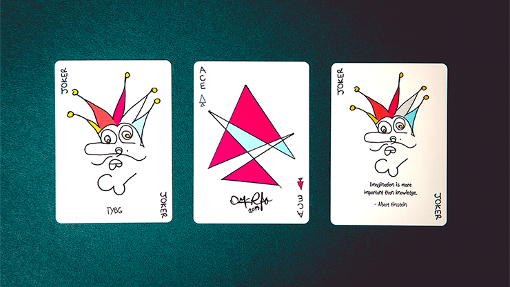 Red Stripe - Playing Cards and Magic Tricks - 52Kards