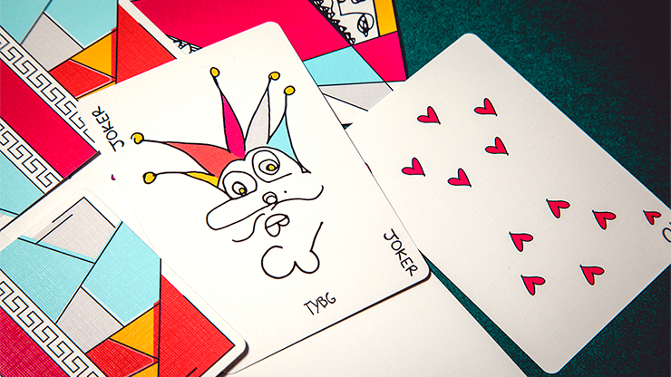 Red Stripe - Playing Cards and Magic Tricks - 52Kards