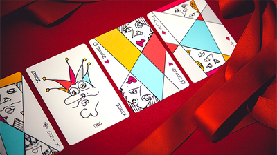 Red Stripe - Playing Cards and Magic Tricks - 52Kards