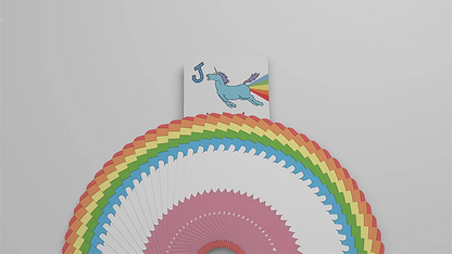 Rainbow Unicorn - Playing Cards and Magic Tricks - 52Kards