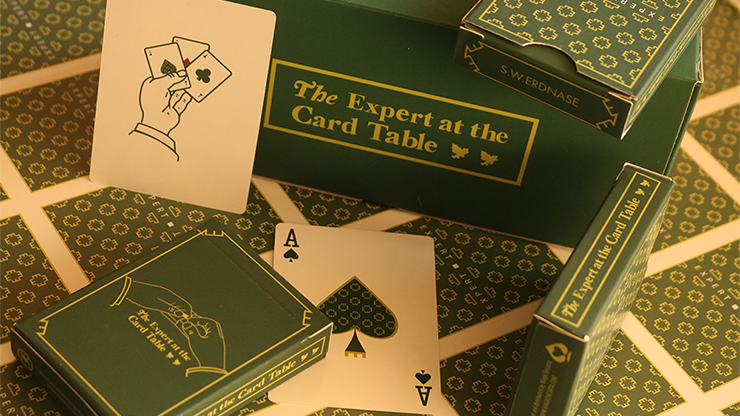 The Expert at the Card Table Playing Cards