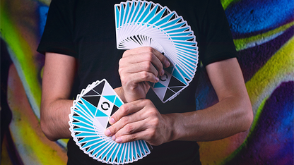 Cardistry Turquoise - Playing Cards and Magic Tricks - 52Kards