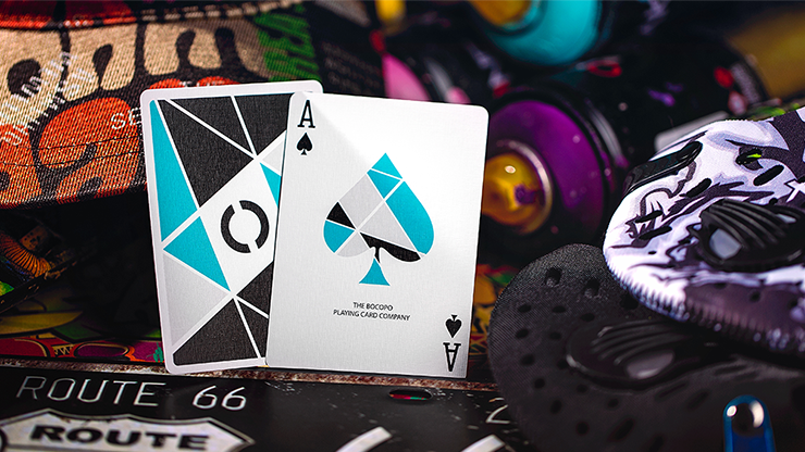 Cardistry Turquoise - Playing Cards and Magic Tricks - 52Kards