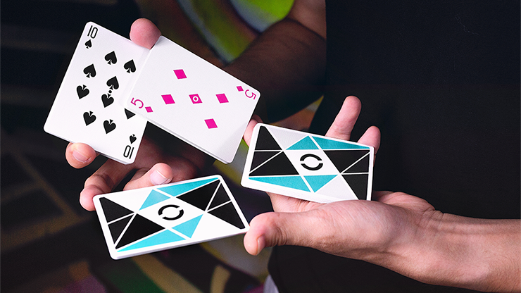 Cardistry Turquoise - Playing Cards and Magic Tricks - 52Kards