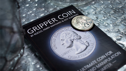 Gripper Coin (Quarter) - Playing Cards and Magic Tricks - 52Kards