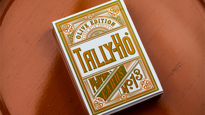 Olive Tally Ho - Playing Cards and Magic Tricks - 52Kards