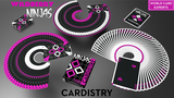 Cardistry Ninja Wildberry - Playing Cards and Magic Tricks - 52Kards