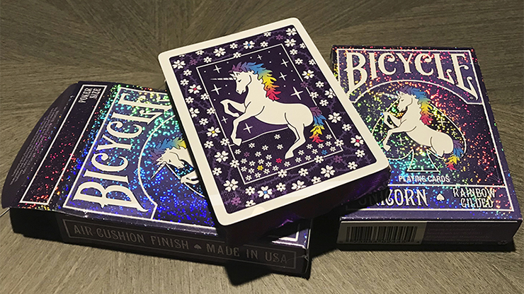 Bicycle Rainbow Unicorn - Playing Cards and Magic Tricks - 52Kards