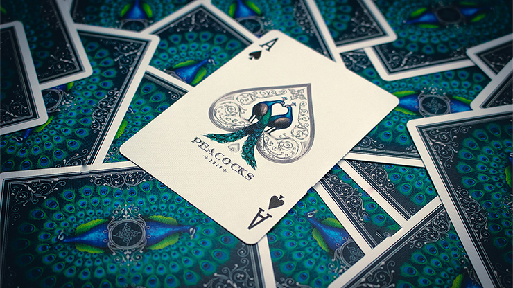 Peacocks - Playing Cards and Magic Tricks - 52Kards