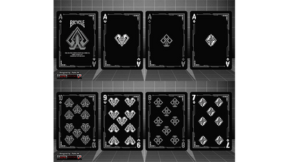 Bicycle Grid Blackout - Playing Cards and Magic Tricks - 52Kards