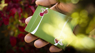Cherry Casino (Sahara Green) - Playing Cards and Magic Tricks - 52Kards