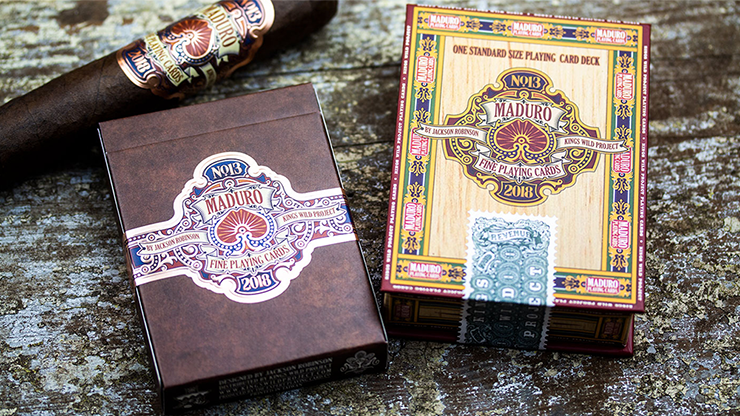 Maduro Gold Edition - Playing Cards and Magic Tricks - 52Kards