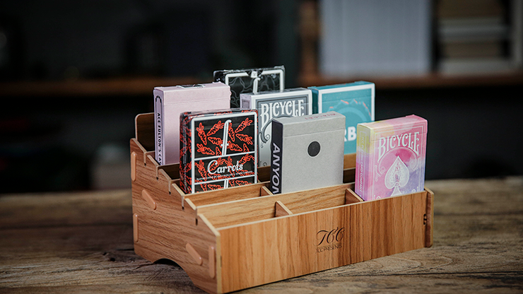 Wooden Playing Card Display by TCC 52Kards Wooden Playing Card Display by TCC 52Kards