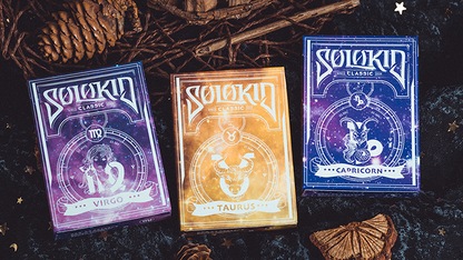 Solokid Constellation Series V2 (Virgo) Playing Cards by Solokid Playing Card Co.