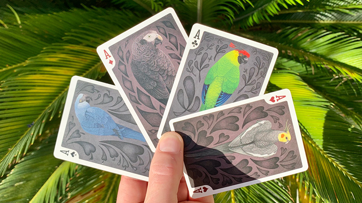 Bicycle Parrot Extinct Playing Cards