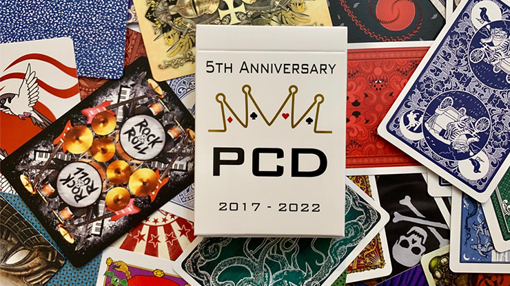 Gilded 5th Anniversary of PlayingCardDecks.com