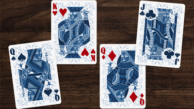 White Tulip Playing Cards Dutch Card House Company