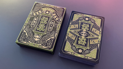 Densho (Green) Playing Cards