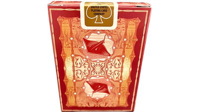 Gilded Bicycle Stingray (Orange) Playing Cards