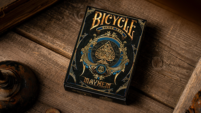 bicycle 127th limited edition playing cards Mayhem – 52Kards Never to be re Pokemon Fall 2025 Tins Size:6.3*8.8 cm (R3 Rounded Corners)(Double sided same design) (SZ#9Q4TI6L) Red-Eyes Ultimate Dragon
