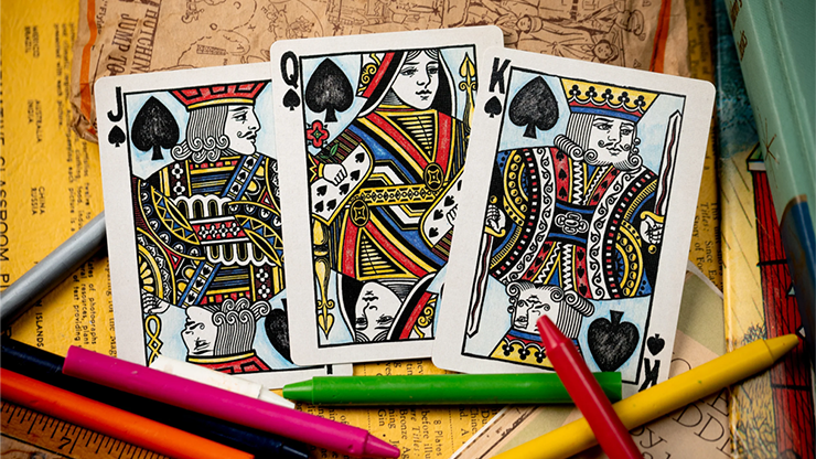 Crayon Playing Cards by Kings Wild Project