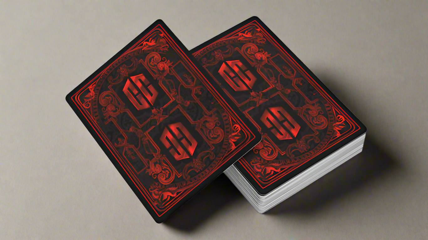 Elements Playing Cards (Red) by ChrisCards