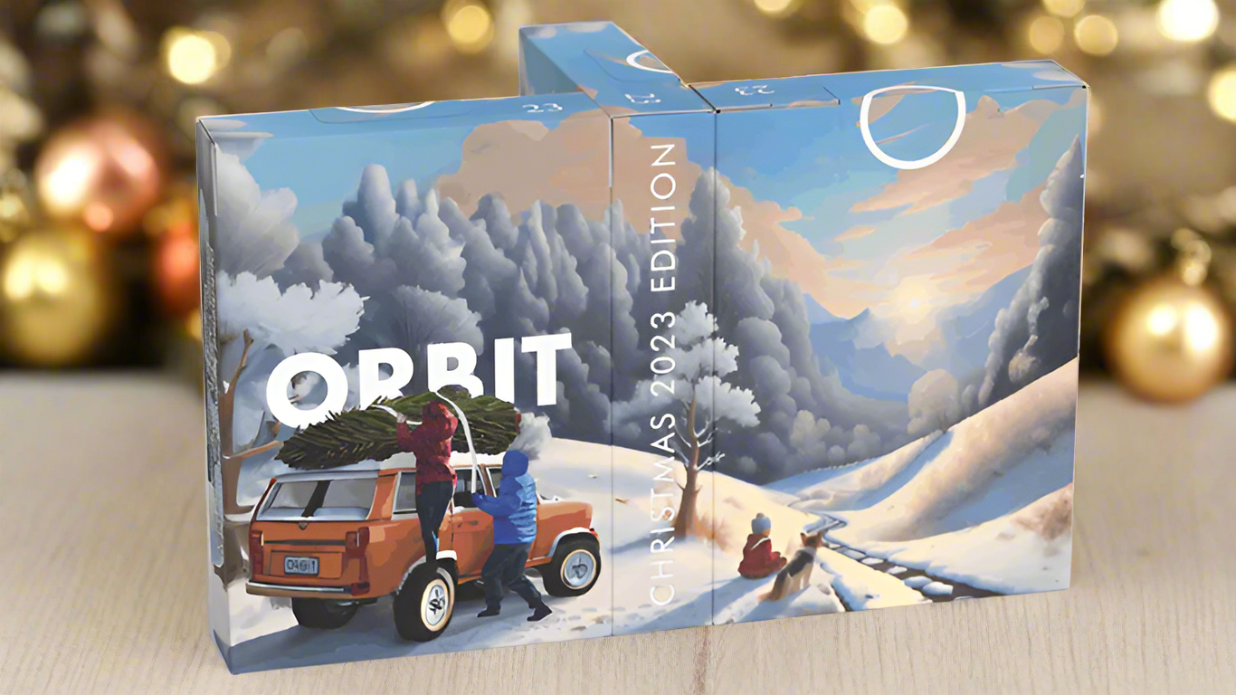 Orbit Christmas V3 Playing Cards