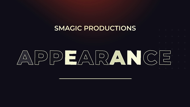 APPEARANCE MEDIUM by Smagic Productions - Trick