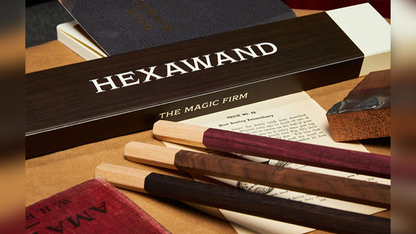 Hexawand Walnut (Brown) Wood by The Magic Firm - Trick