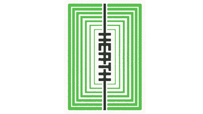 HEATH BACK PLAYING CARDS - LENNART GREEN EDITION Playing Cards