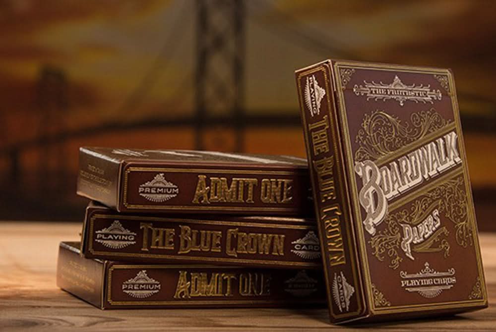 Boardwalk Papers - Playing Cards and Magic Tricks - 52Kards