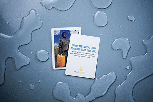 Charity Water - Playing Cards and Magic Tricks - 52Kards