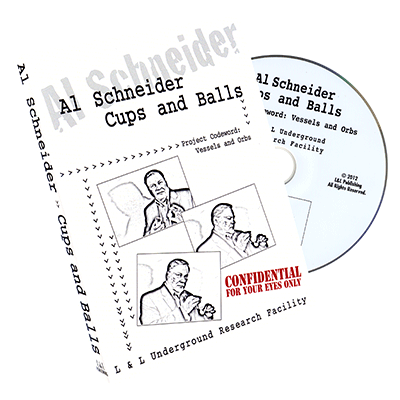 Al Schneider Cups & Balls by L&L Publishing - DVD