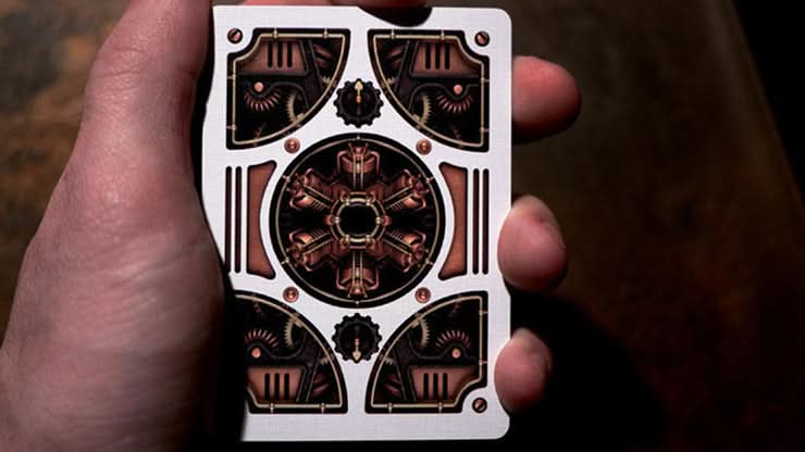 Steampunk - Playing Cards and Magic Tricks - 52Kards