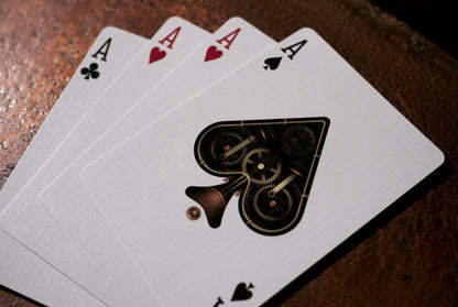 Steampunk - Playing Cards and Magic Tricks - 52Kards